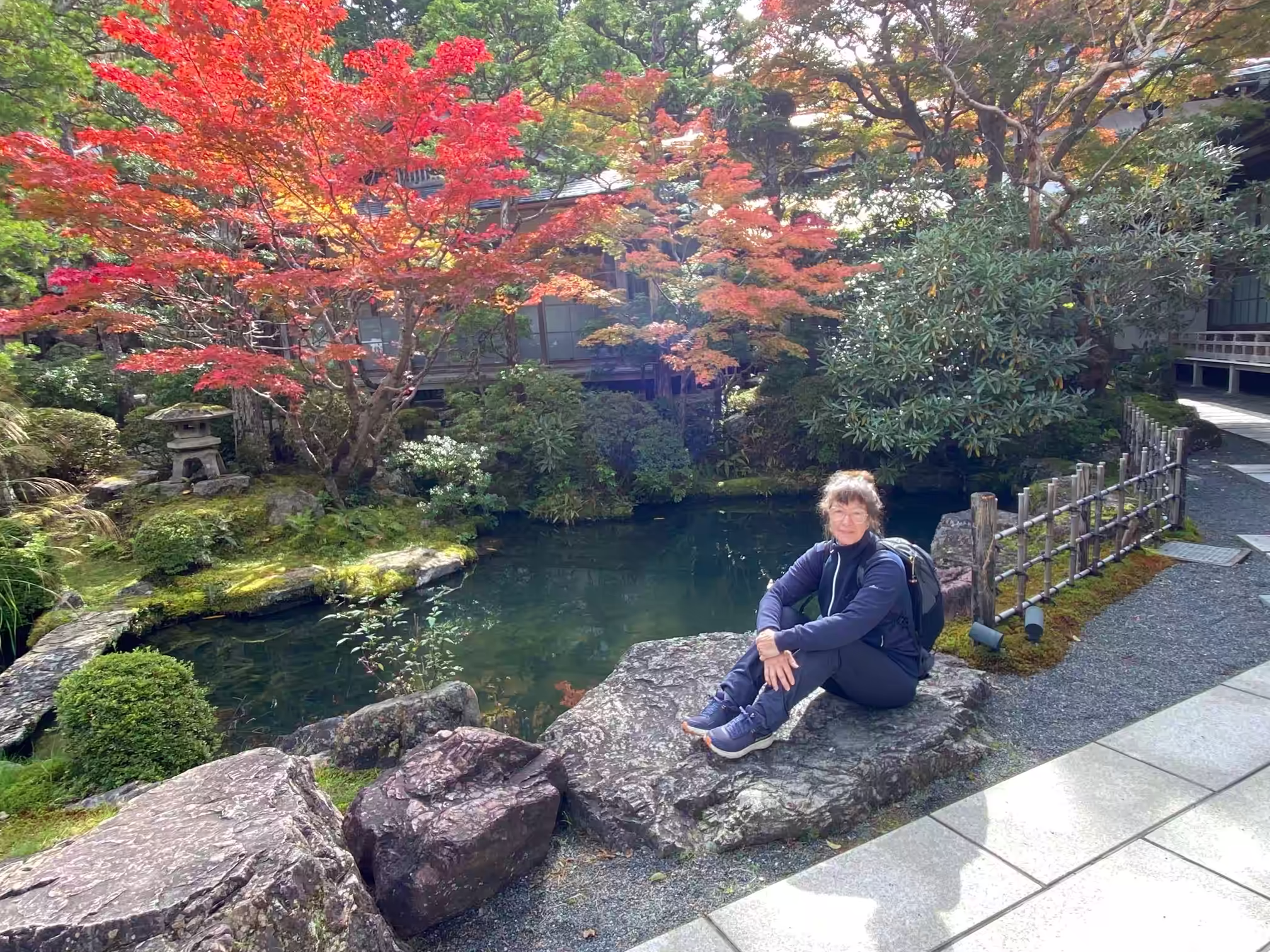 Birthe Baunstrup i Japan